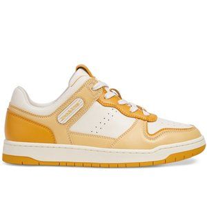 Coach Women's C201 Lace-Up Court Sneakers